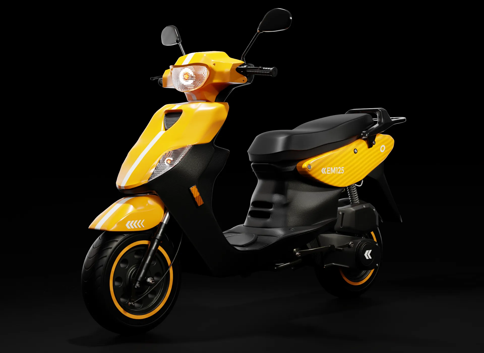 Lv 125 Scooter Render 3d Animation Background, 3d Render Classic Motor  Scooter Side View On A White Background, Hd Photography Photo Background  Image And Wallpaper for Free Download